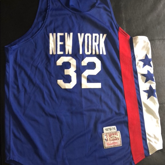 mitchell and ness julius erving jersey